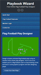 Mobile Screenshot of playbookwizard.com